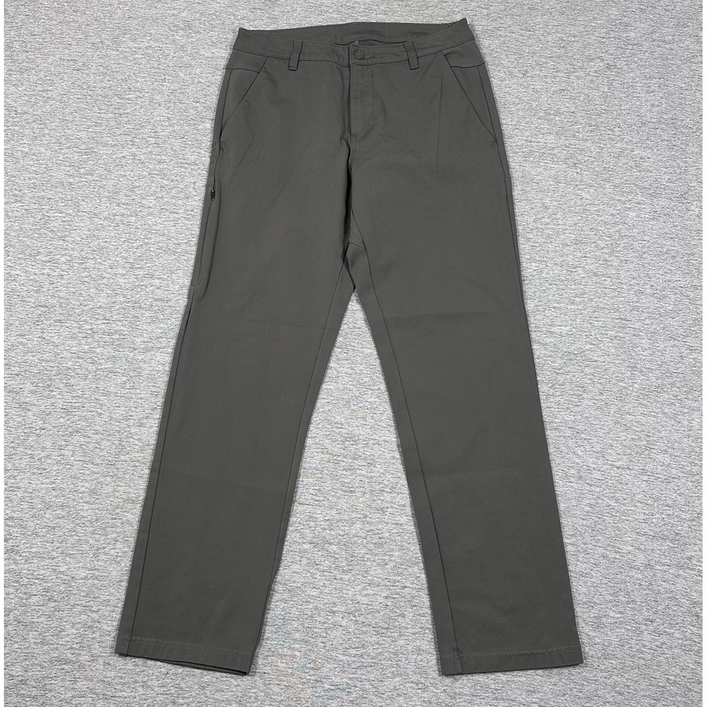 BYLT Everyday 2.0 Pants Mens 32x30 Gray Performance Stretch City Preppy Chino